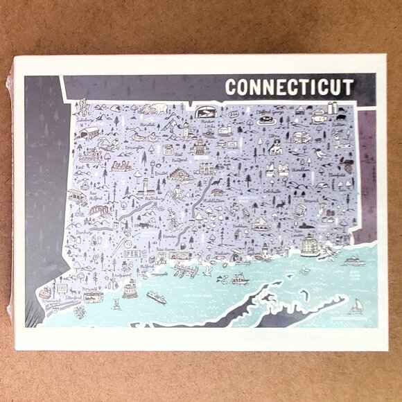 NEW Sealed CONNECTICUT Jigsaw Puzzle 500 pieces - Picture 2 of 3